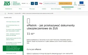 ePłatnik (ZUS PUE/eZUS)